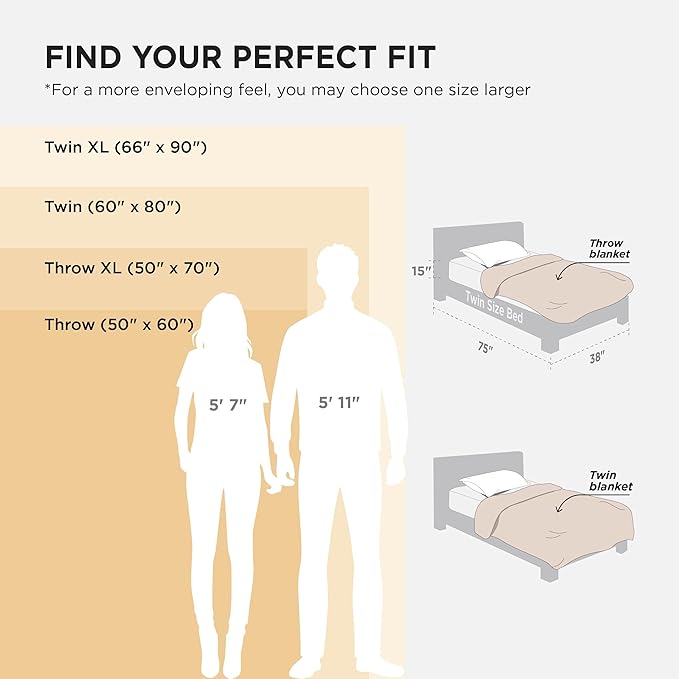 Bedsure GentleSoft Light Brown Throw Blanket for Couch - Super Soft Cozy Blankets Gifts for Women Men Girls, Cute Small Fleece Throws for Bedroom Home Decor, 50x70 Inches