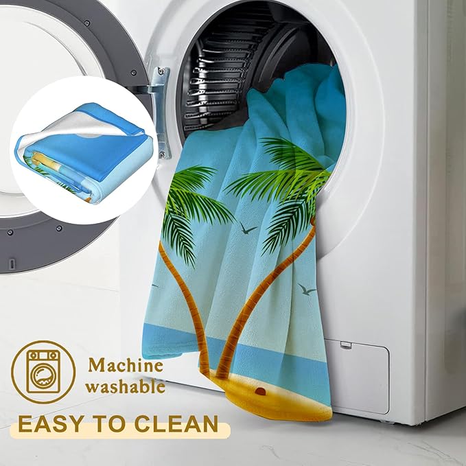 Luxurious Blue Hexagon Throw Blanket 60x80 in, Elegant Blue Gold Blankets for Couch Bedroom Living Room Indoor Decor, Lightweight Soft Cozy Bedding Birthday Gift for Kids Boys Adults