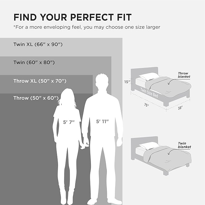 Bedsure GentleSoft Black Throw Blanket for Couch - Super Soft Cozy Blankets Gifts for Women Men Girls, Cute Small Fleece Throws for Bedroom Home Decor, 50x70 Inches