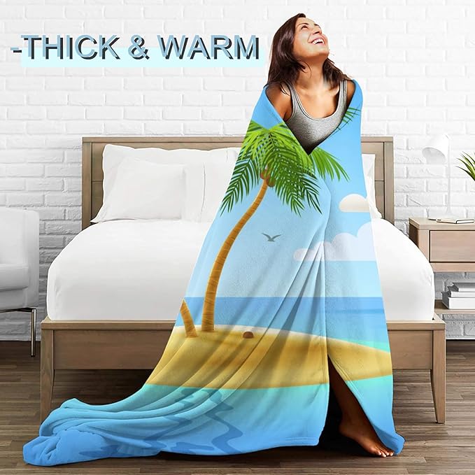 Cool Cucumber Throw Blanket 60x80 in, Funny Sunglasses Cucumbers Blankets for Couch Bedroom Living Room Indoor Decor, Lightweight Soft Cozy Bedding Birthday Gift for Kids Boys Adults