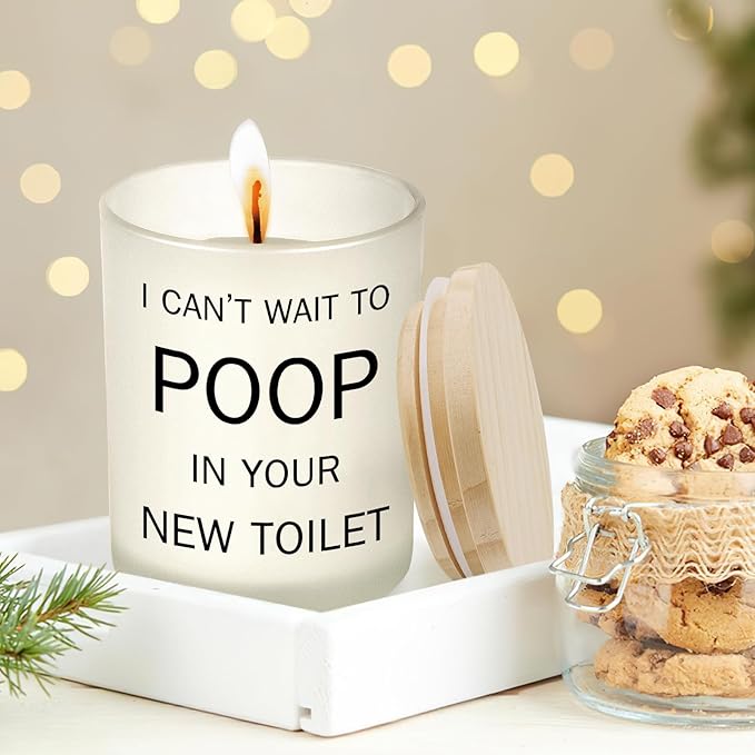 House Warming Gifts New Home, Funny Housewarming Gifts New Home House Apartment Essentials Bathroom Decor, Unique Candle Housewarming Gag Gift Ideas for Women, Men, Couples, Best Friend & Homeowners