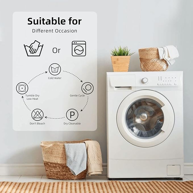 Flannel Throw Blanket 50'' x 60'' Soft Cozy for Couch Bed Sofa, Living Room Bedroom Dorm Essentials, Lightweight Layer, Useful Gift for Adults Teens