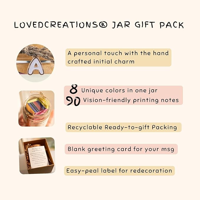 Loved Creations Initial V Read Me When Bible Verses Jar, Mood-booster Jar Christian Gifts for Women, Prayer Bible Verse Accessories, Scripture Study Supplies for Teens Christmas Gifts