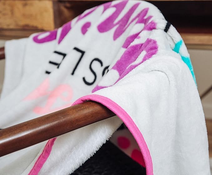 Golden Girls The Live Like Micro Plush Fleece Throw Blanket | Soft Polyester Cover for Sofa and Bed, Cozy Home Decor, Luxury Room Essential | Cute Funny Gifts for Adults, Teens | 45 x 60 Inches