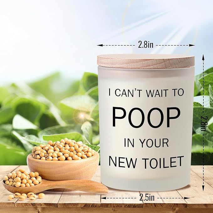 House Warming Gifts New Home, Funny Housewarming Gifts New Home House Apartment Essentials Bathroom Decor, Unique Candle Housewarming Gag Gift Ideas for Women, Men, Couples, Best Friend & Homeowners