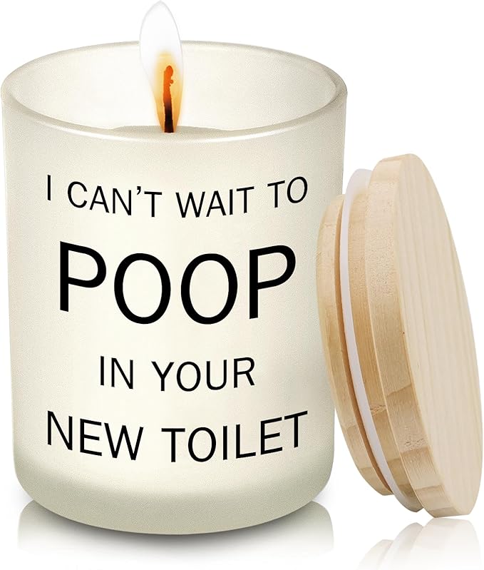 House Warming Gifts New Home, Funny Housewarming Gifts New Home House Apartment Essentials Bathroom Decor, Unique Candle Housewarming Gag Gift Ideas for Women, Men, Couples, Best Friend & Homeowners