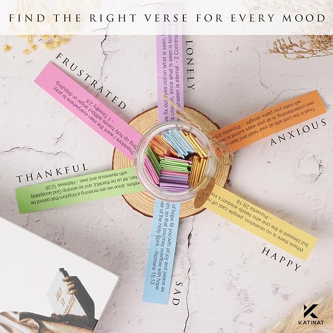 Bible Verse Jar for Best Friend – 92 Color-Coded Scriptures of Encouragement, Birthday & Bestie Gift for Women, Christian Keepsake, Inspirational Present for Best Friend Woman